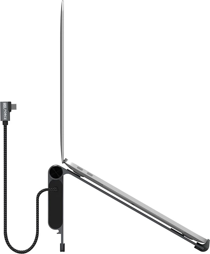 Variable Notebook Stand With Integrated USB-C™ Docking Station