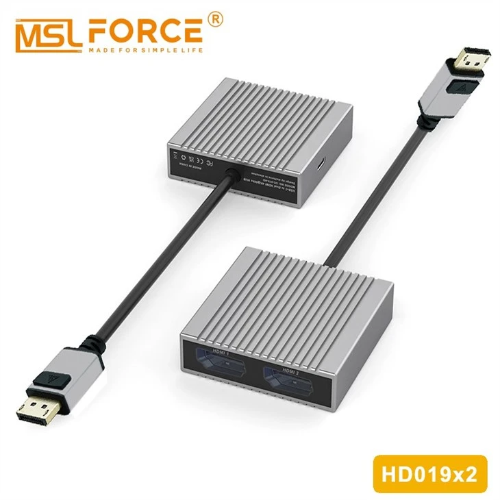 USB-C To Dual HDMI MST HUB - Dual Monitor Adapter For Laptop
