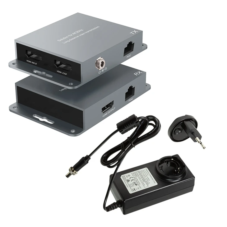 HDMI 4K Extender Kit 60Meters Wall Mounted Design suppliers